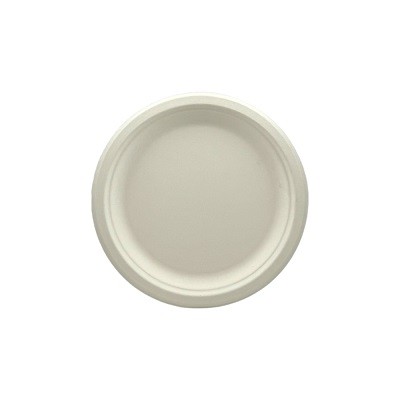 Тарелка из сахарного тростника 225*18мм Р102 (1000/50)