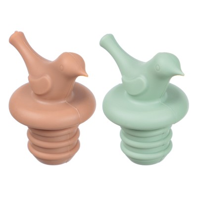 Набор пробок для бутылки, 2шт, силикон (12/240)