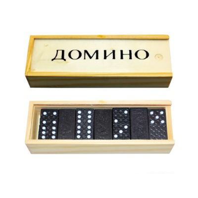 Домино дерево 15*5 см