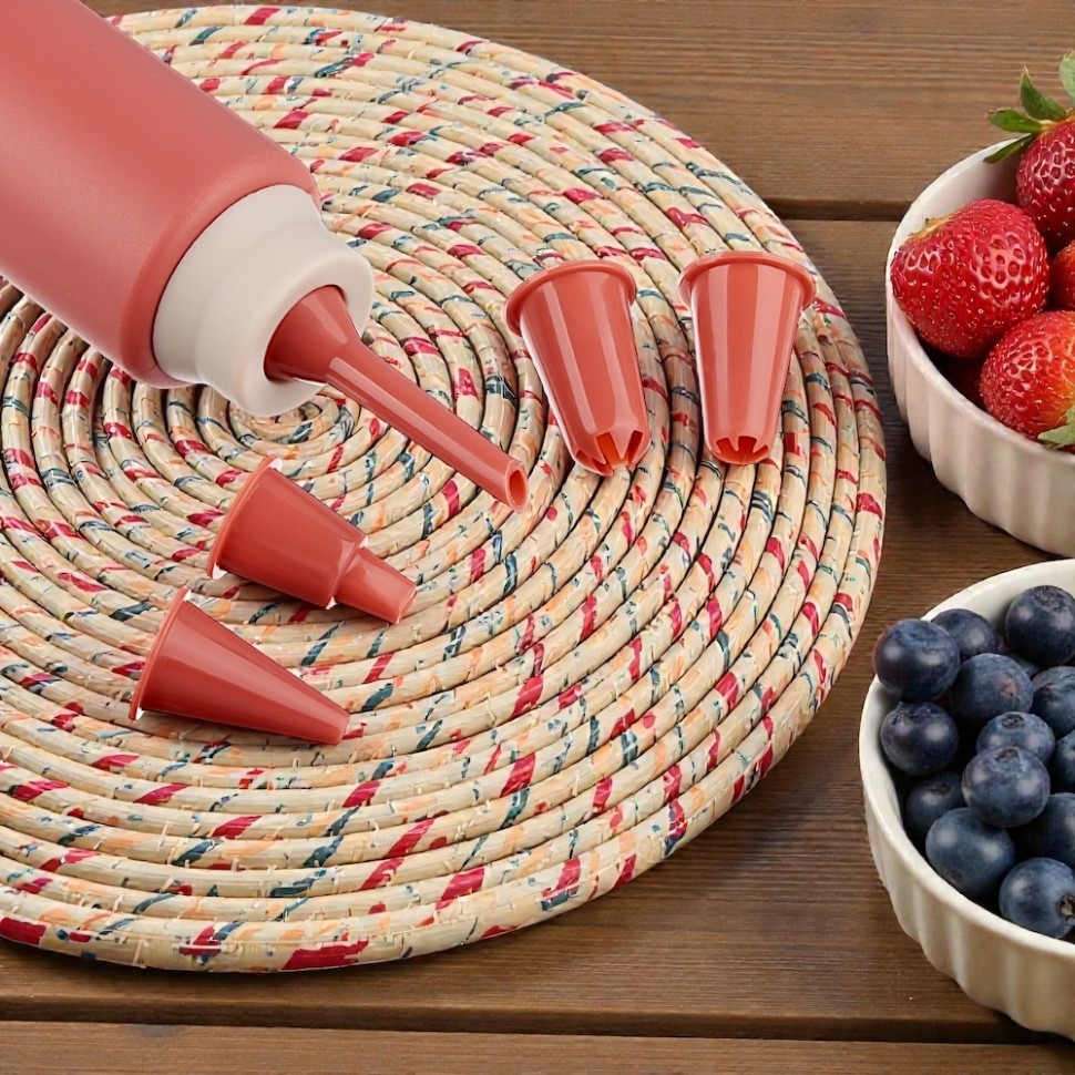 Шприц кулинарный 5 насадок WH001A