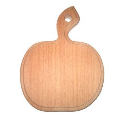 Доска буковая микс груша/яблоко/листок средняя