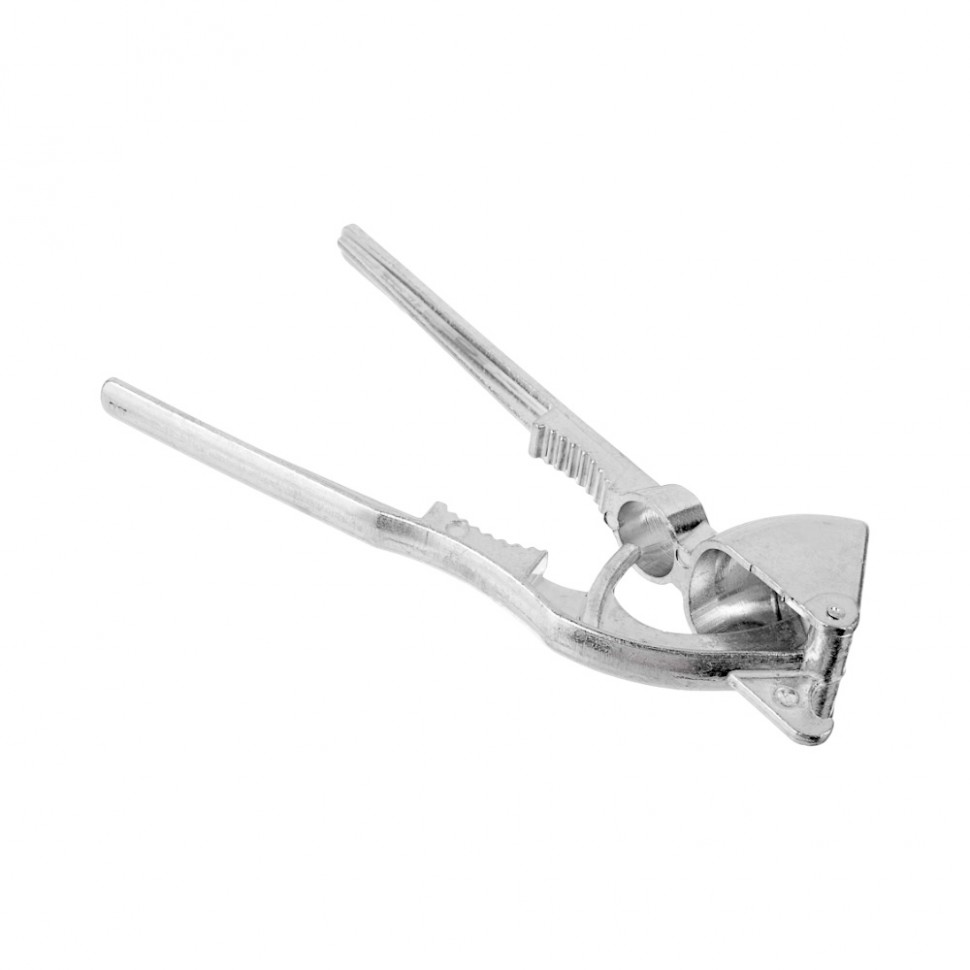 Пресс для чеснока + орехокол, алюминиевый сплав, 18см