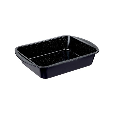 Противень глубокий Валькур, 35х27х7см, угл.сталь, антипригарное покрытие 280 гр SATOSHI