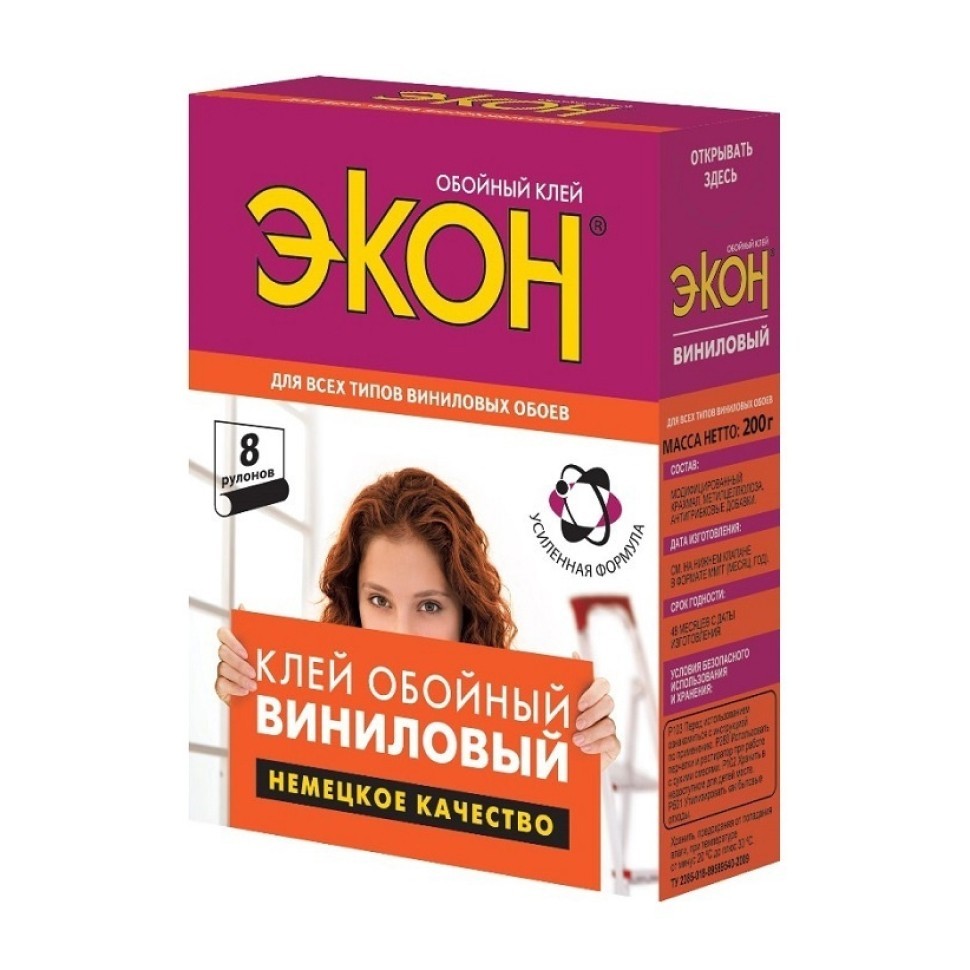 Клей обойный «Экон», виниловый 200 г