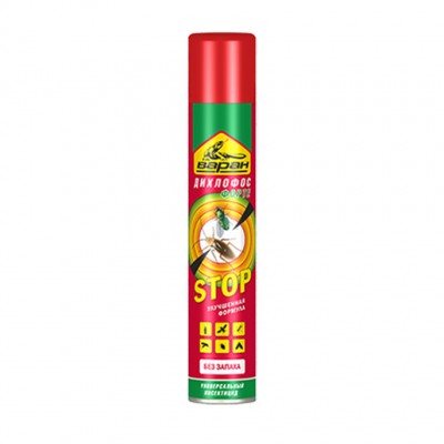 Аэрозоль инсектицид Варан Форте универсальный (зелёный) 345 мл (12)