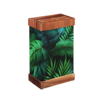 Подставка для ножей Пальмы, картон, дерево SATOSHI