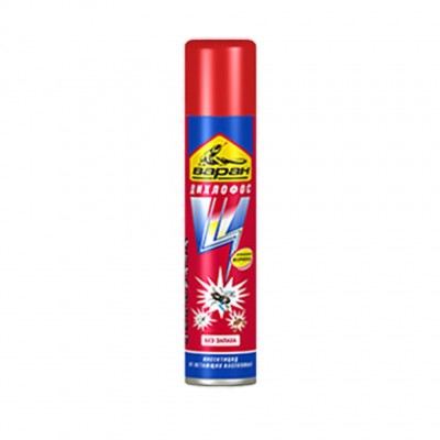 Аэрозоль инсектицид Варан Экстра от летающих насекомых (синий) 190 мл (24)