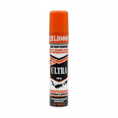 Аэрозоль Дихлофос ULTRA 200 мл универсальный (24)