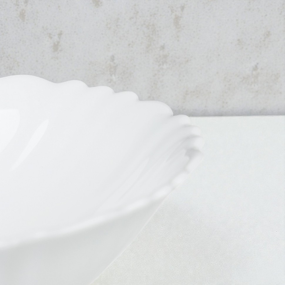 Салатник Бьянко Плюс, опаловое стекло, 19см, 700мл