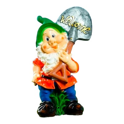 Фигура садовая Гном большой с лопатой Н-72см,  10401 (2)