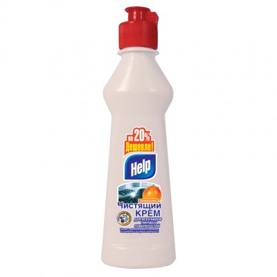  Чистящий крем Help Апельсин, 300 г