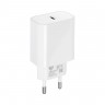 Сетевое зарядное устройство Basic 20Вт, USB-C PD,110-240В,50-60Гц, пластик, белый