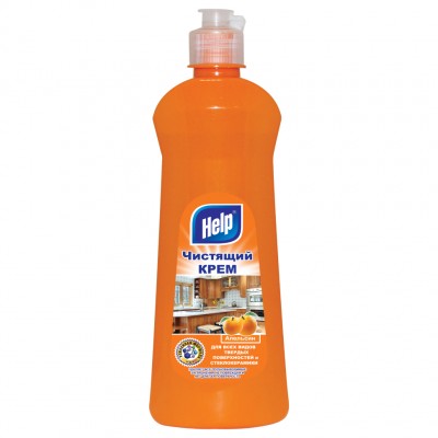 Чистящий крем Help Апельсин, 600 г