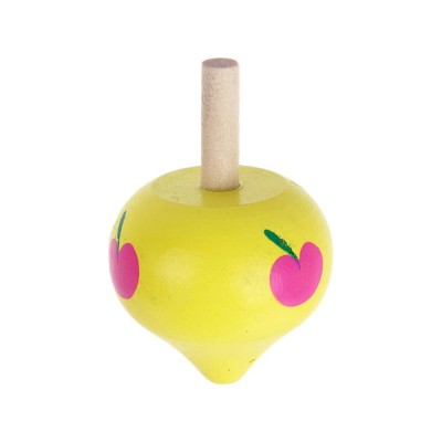 Игрушка развивающая &quot;Волчок&quot; дерево, 2,8х2,8х4,5см, 6 дизайнов ИГРОЛЕНД (600/100)