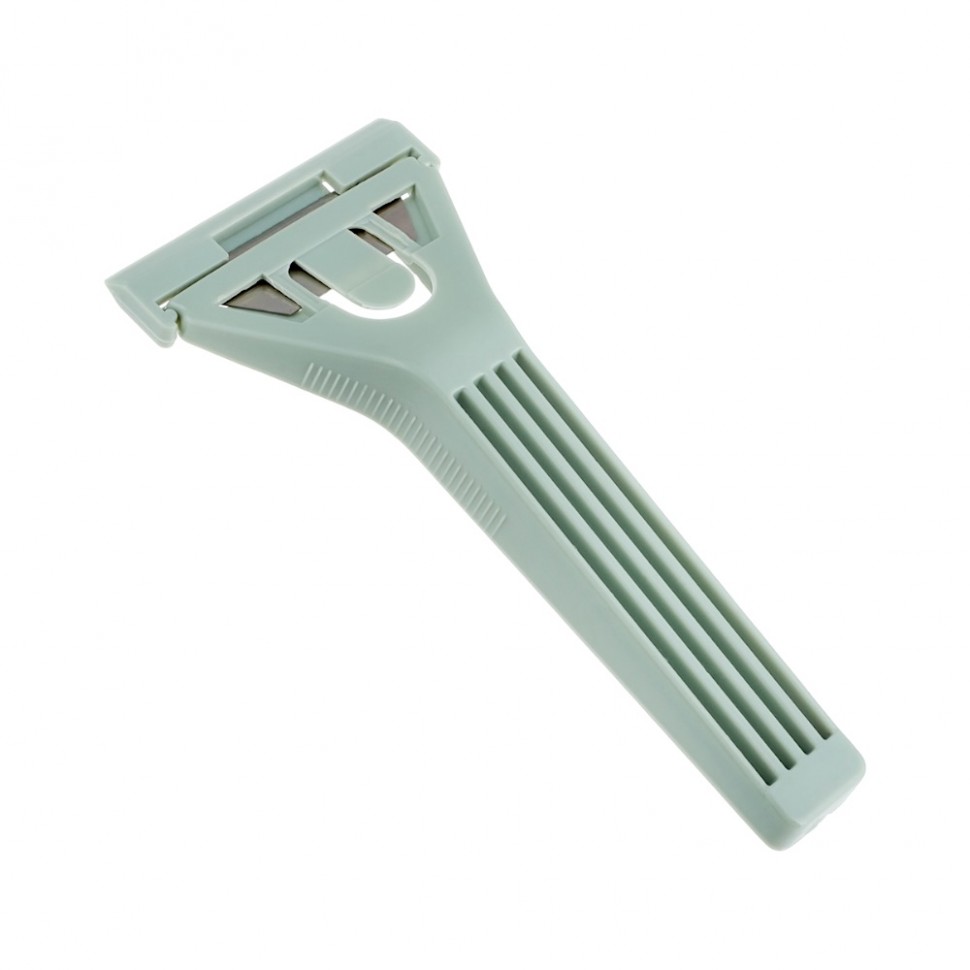 Скребок для стеклокерамики, 14х6см, нерж.сталь, полипропилен