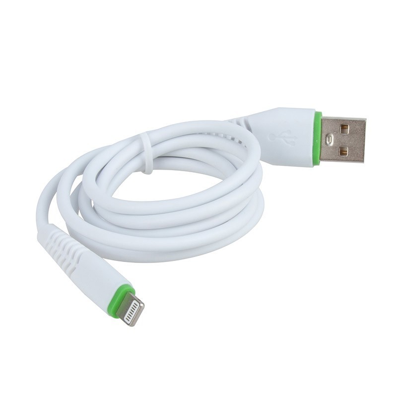 Зарядный кабель Maimi X29 USB / Lightning, белый 1 м, быстрая зарядка