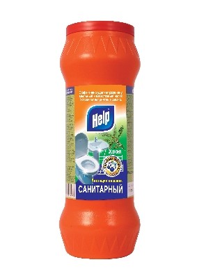 Чистящий порошок Help Санитарный, Лимон, 400 г