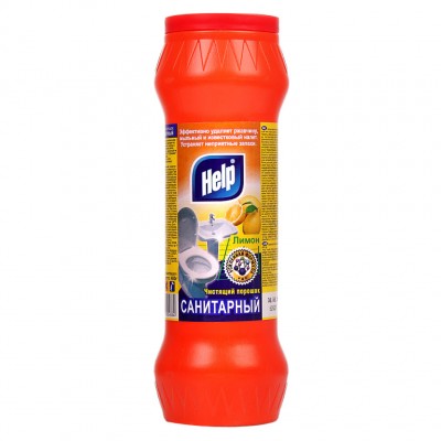 Чистящий порошок Help Санитарный, Лимон, 400 г