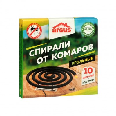Спирали малодымные ARGUS 10 шт (60)