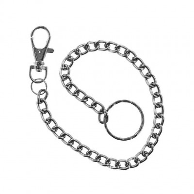 Цепочка для ключей с карабином, 35 см