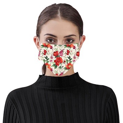 Маска для лица декоративная &quot;Весенние цветы&quot; (15)