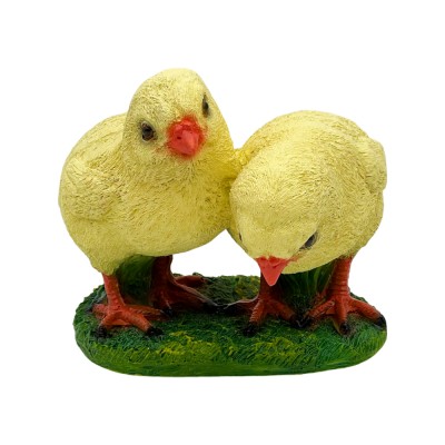 Пара цыплят, высота 13 см