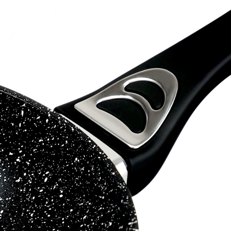 Сковорода литая Танто d20см, антипригарное покрытие Мрамор, индукция SATOSHI