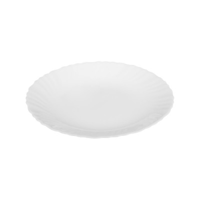 Тарелка десертная Бьянко Плюс, опаловое стекло, 19см