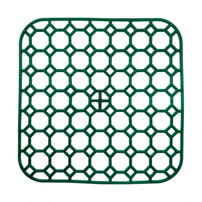 Решетка в раковину квадрат малая 26*26см (300/20)
